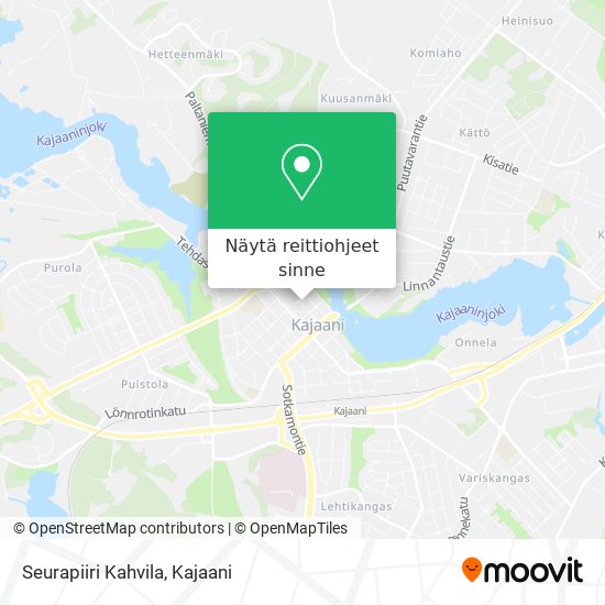 Seurapiiri Kahvila kartta