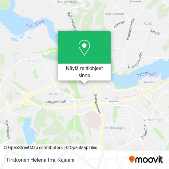 Tirkkonen Helena tmi kartta