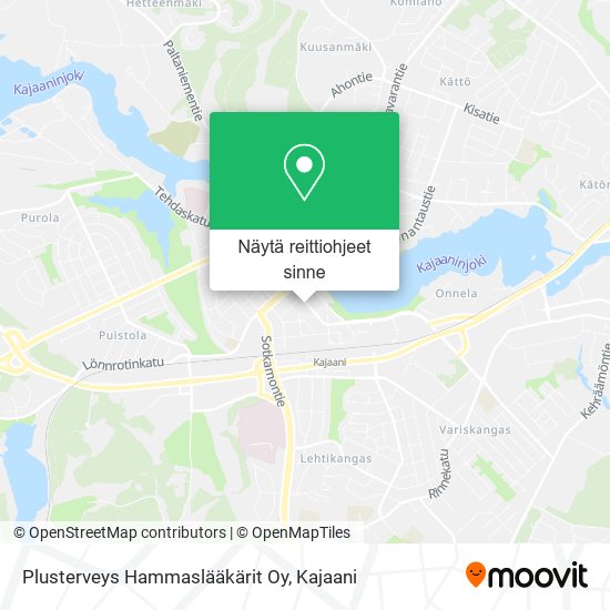 Plusterveys Hammaslääkärit Oy kartta