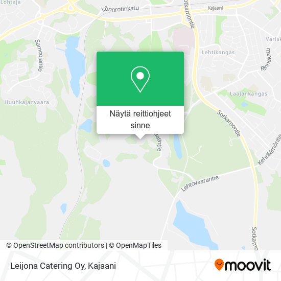 Leijona Catering Oy kartta