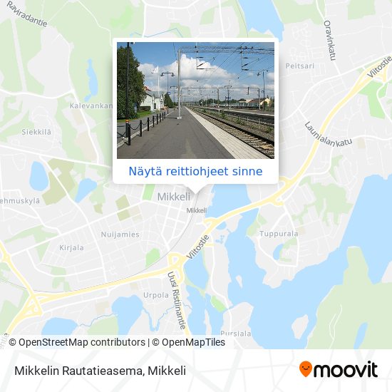Mikkelin Rautatieasema kartta