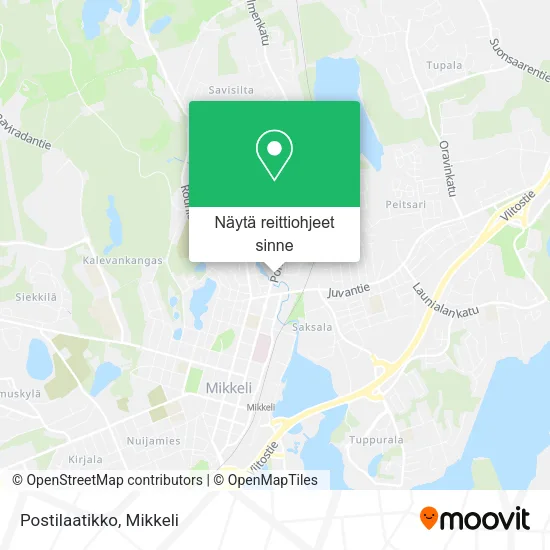 Postilaatikko kartta
