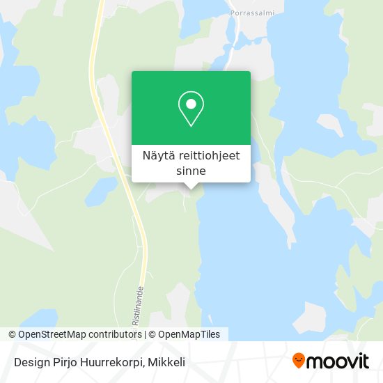 Design Pirjo Huurrekorpi kartta