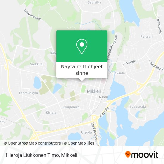 Hieroja Liukkonen Timo kartta