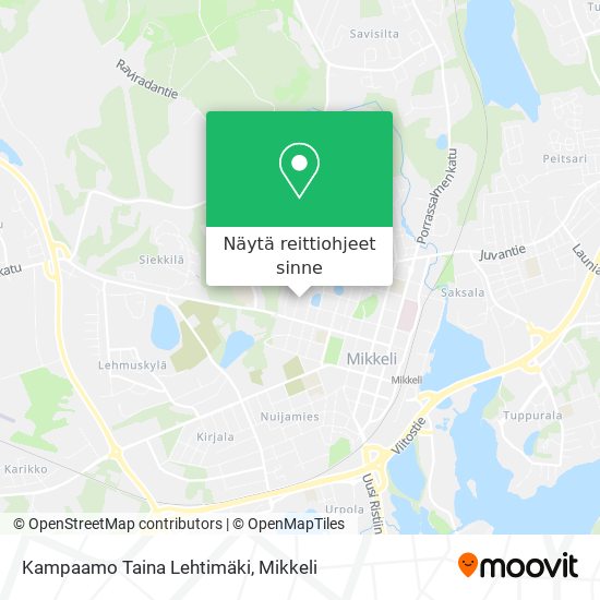 Kampaamo Taina Lehtimäki kartta