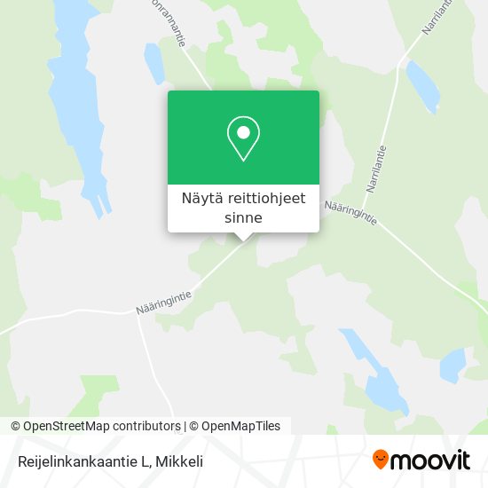 Reijelinkankaantie L kartta