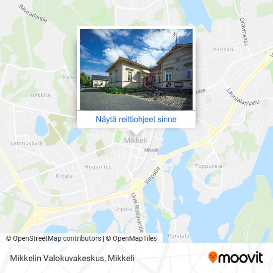 Mikkelin Valokuvakeskus kartta