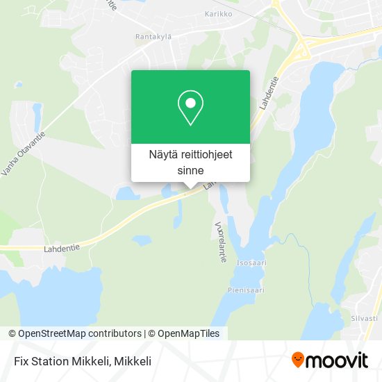 Fix Station Mikkeli kartta