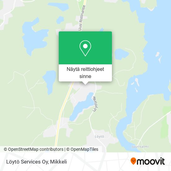 Löytö Services Oy kartta