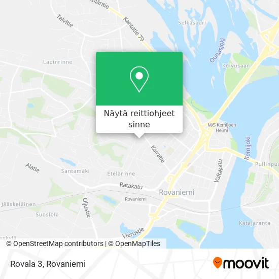 Rovala 3 kartta