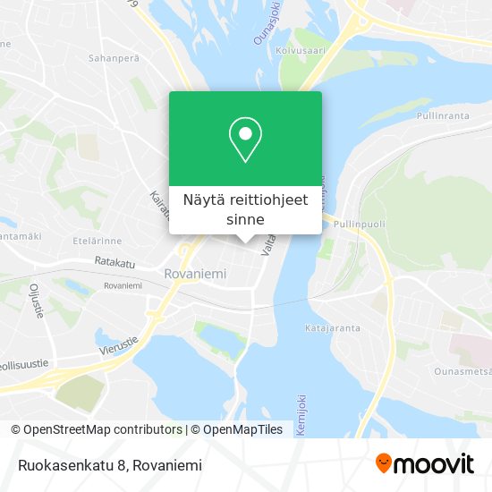 Kuinka päästä kohteeseen Ruokasenkatu 8 paikassa Rovaniemi kulkuvälineellä  Bussi?
