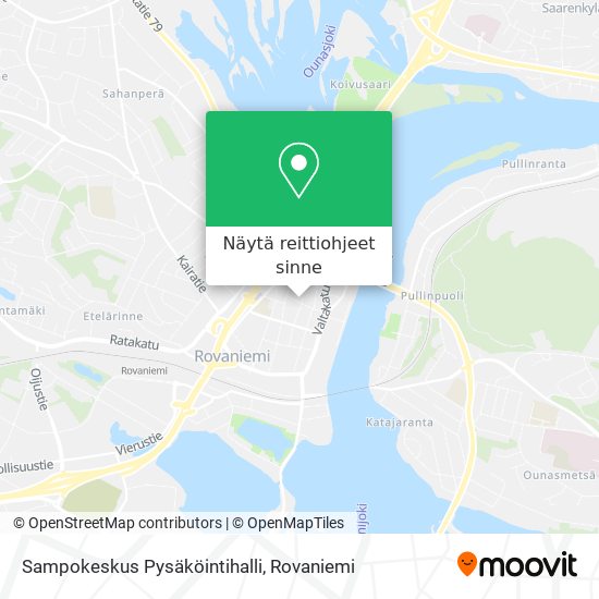 Kuinka päästä kohteeseen Sampokeskus Pysäköintihalli paikassa Rovaniemi  kulkuvälineellä Bussi?