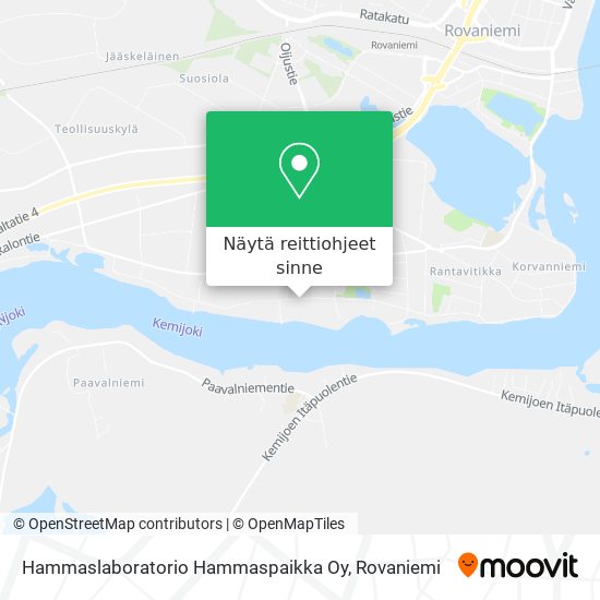 Hammaslaboratorio Hammaspaikka Oy kartta