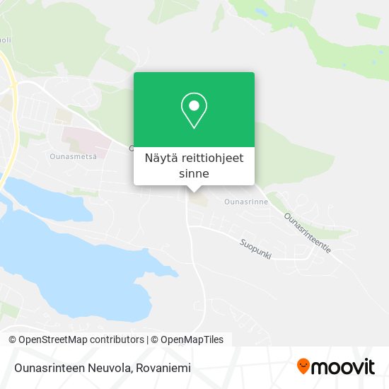 Ounasrinteen Neuvola kartta