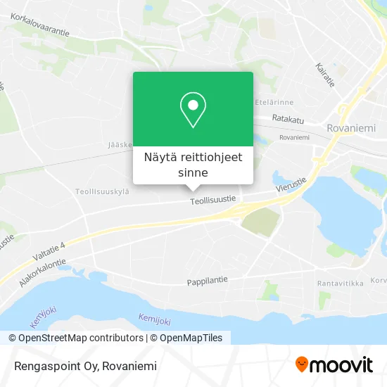 Rengaspoint Oy kartta