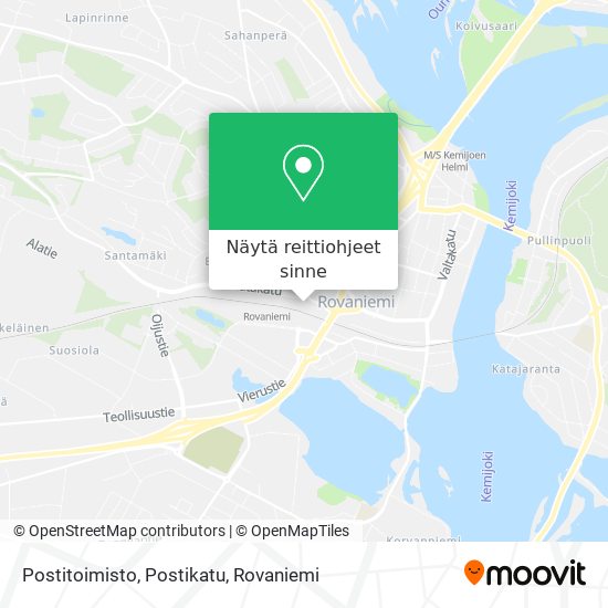 Postitoimisto, Postikatu kartta