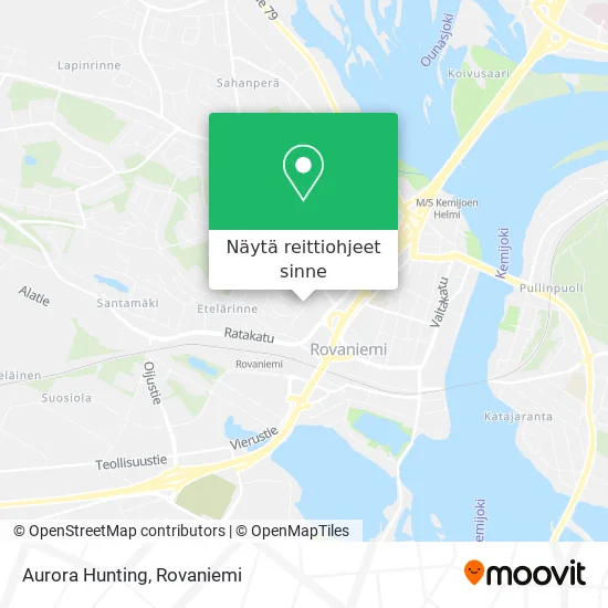 Aurora Hunting kartta