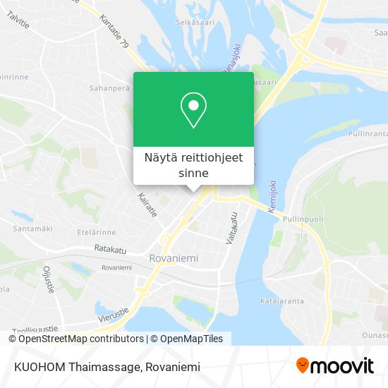 KUOHOM Thaimassage kartta