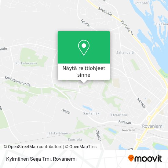 Kylmänen Seija Tmi kartta