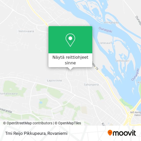 Tmi Reijo Pikkupeura kartta