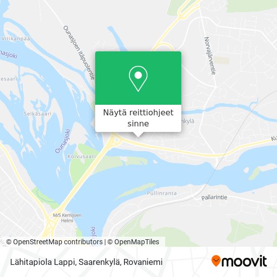 Lähitapiola Lappi, Saarenkylä kartta
