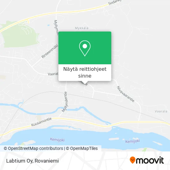 Labtium Oy kartta