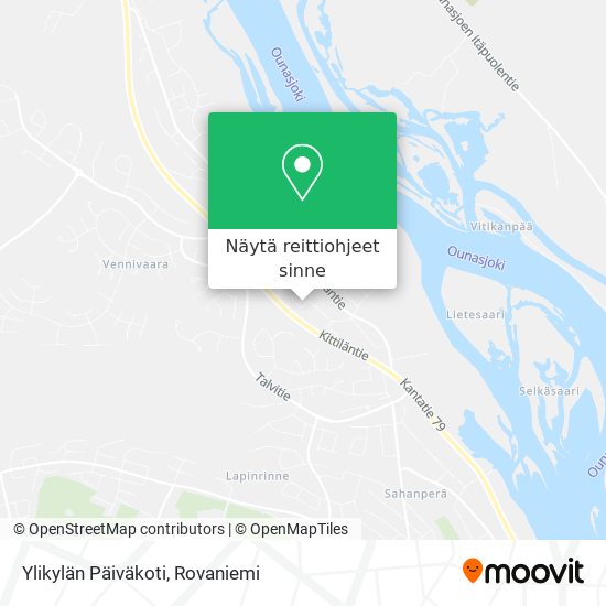 Ylikylän Päiväkoti kartta