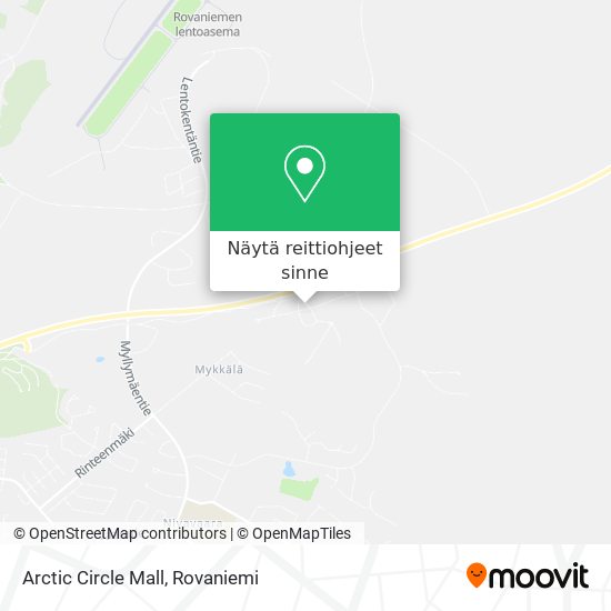 Arctic Circle Mall kartta