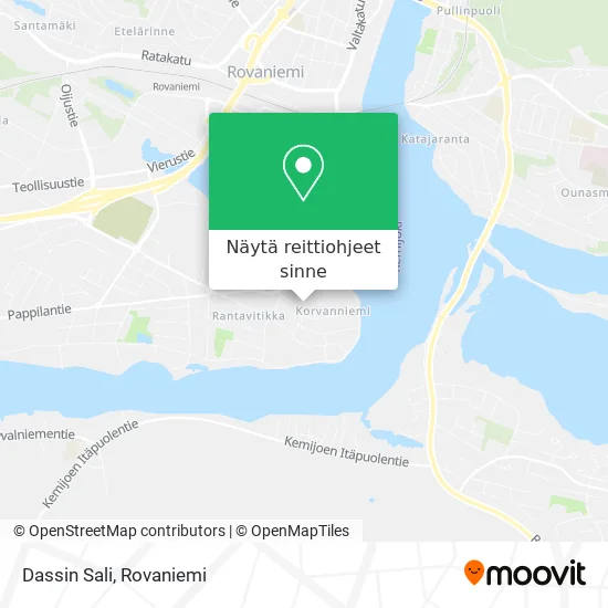 Dassin Sali kartta