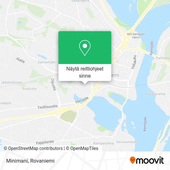 Minimani kartta