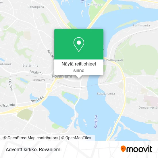 Adventtikirkko kartta