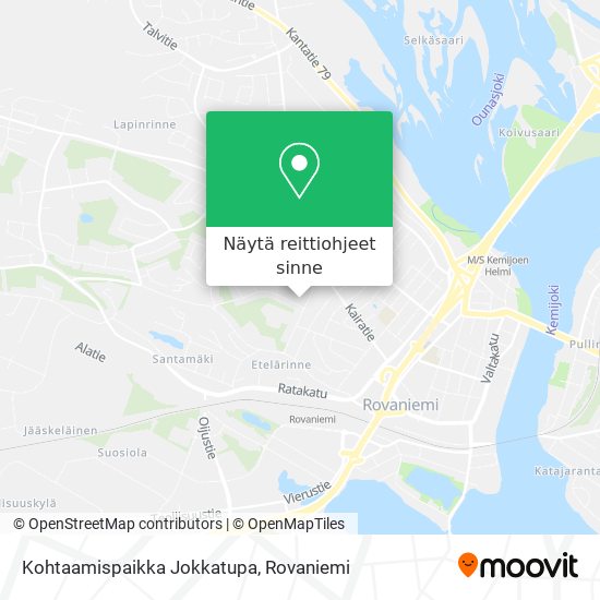 Kohtaamispaikka Jokkatupa kartta