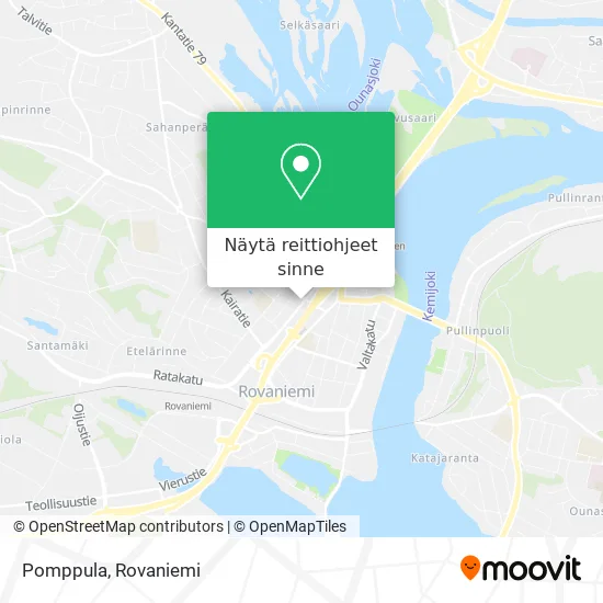 Pomppula kartta