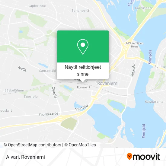 Alvari kartta