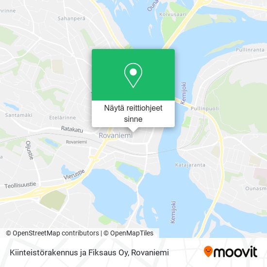 Kiinteistörakennus ja Fiksaus Oy kartta