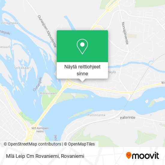 Mlä Leip Cm Rovaniemi kartta