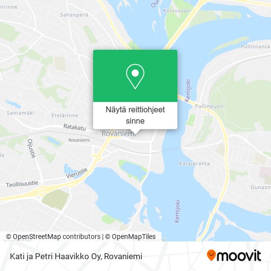 Kati ja Petri Haavikko Oy kartta