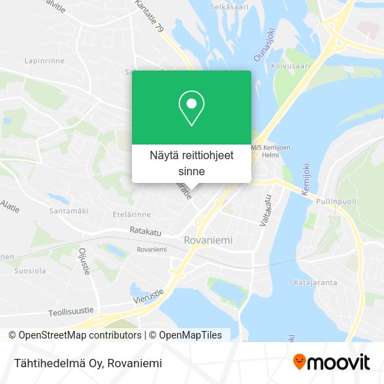 Tähtihedelmä Oy kartta