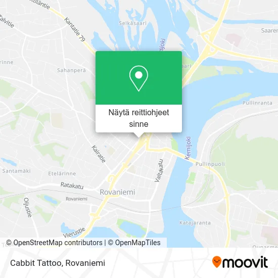 Cabbit Tattoo kartta