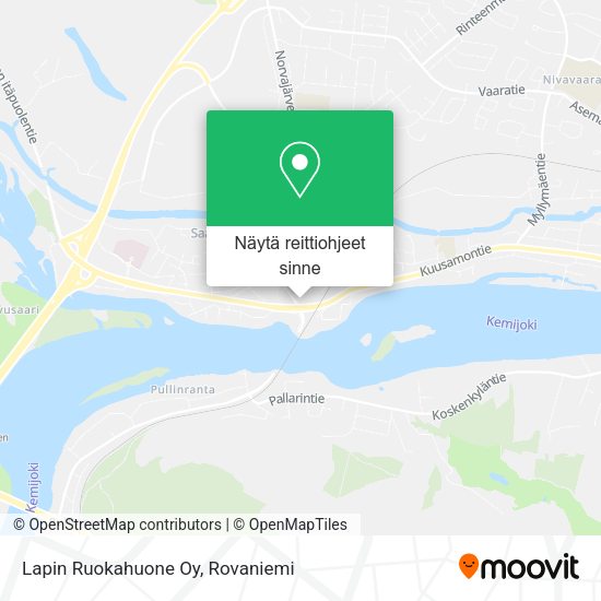 Lapin Ruokahuone Oy kartta