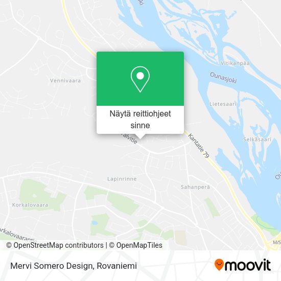 Mervi Somero Design kartta