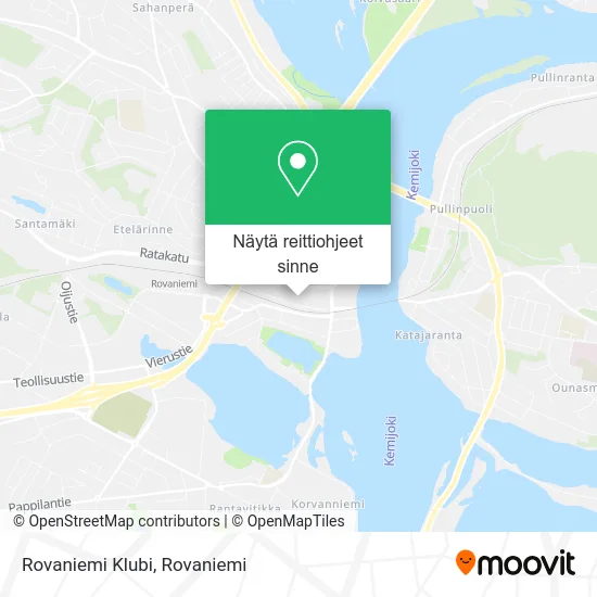 Rovaniemi Klubi kartta
