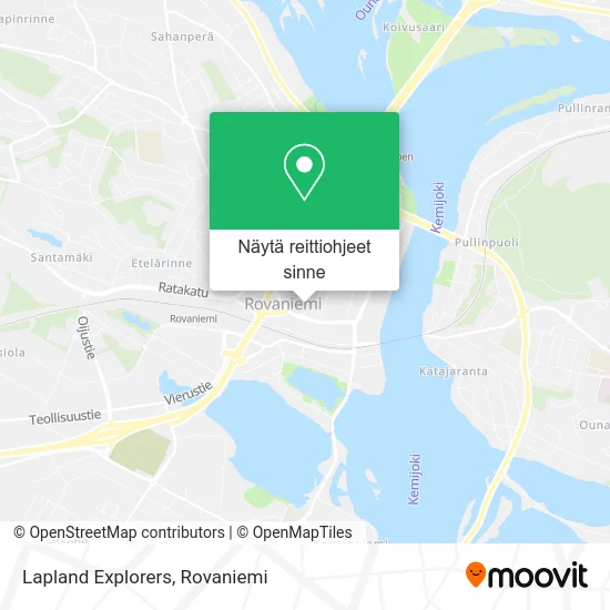 Lapland Explorers kartta