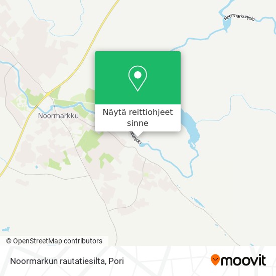 Noormarkun rautatiesilta kartta