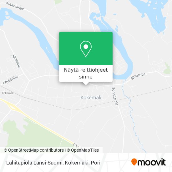 Lähitapiola Länsi-Suomi, Kokemäki kartta