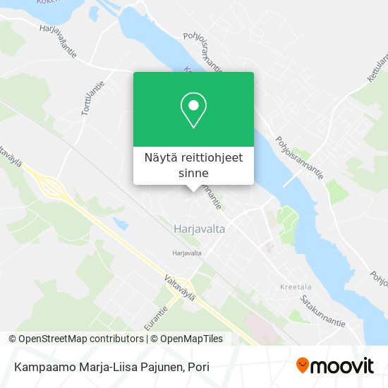 Kampaamo Marja-Liisa Pajunen kartta