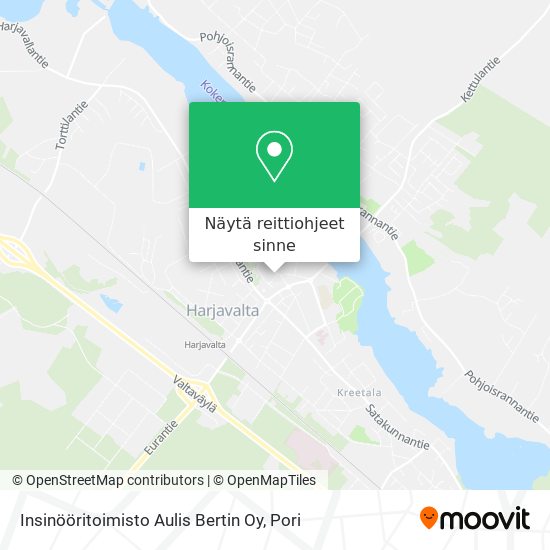 Insinööritoimisto Aulis Bertin Oy kartta