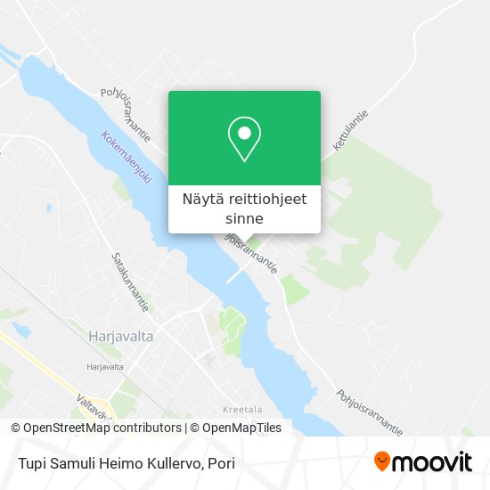 Tupi Samuli Heimo Kullervo kartta