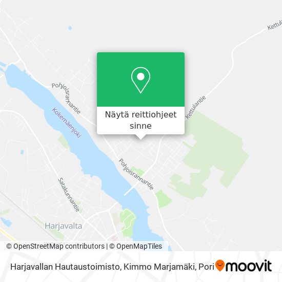Harjavallan Hautaustoimisto, Kimmo Marjamäki kartta