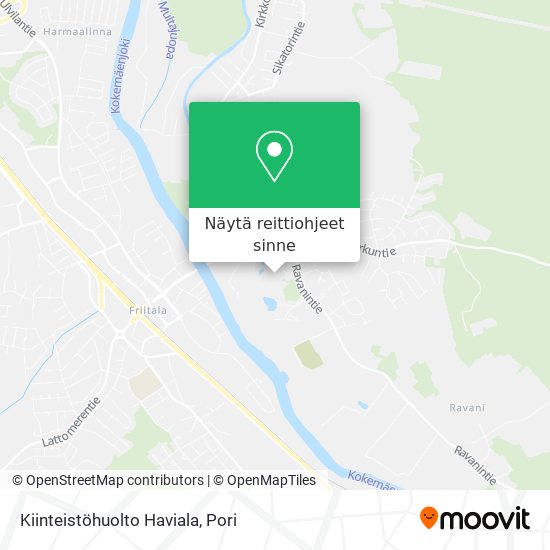 Kiinteistöhuolto Haviala kartta